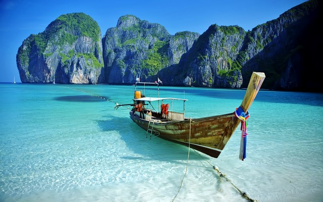 Лодка в Тайланде