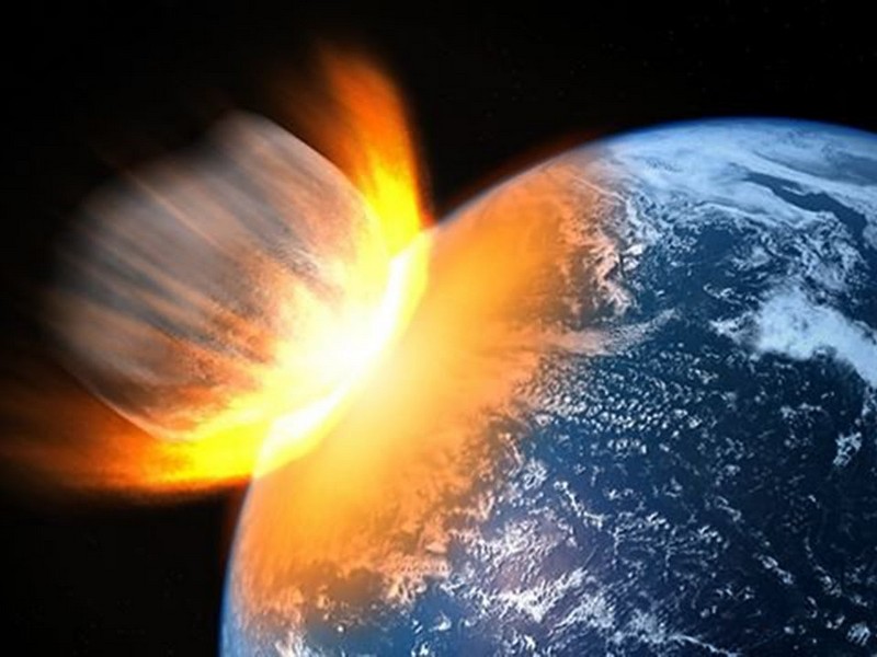 падение метеорита в 2019